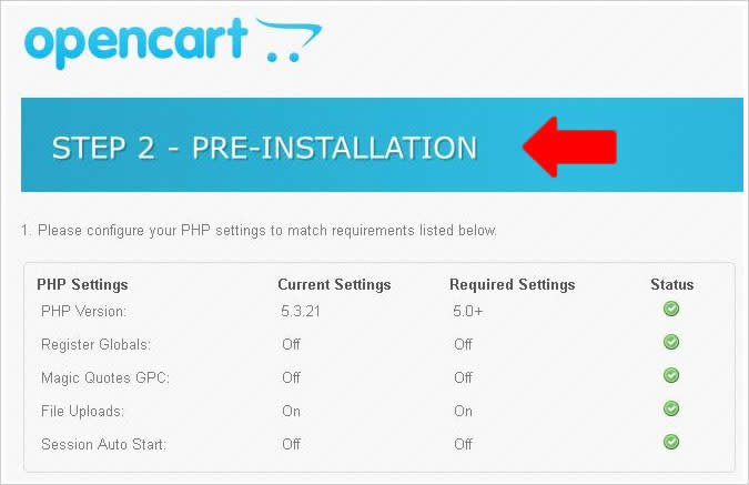 Cara Install Opencart