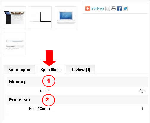 Cara Menambah Atribut Produk Opencart