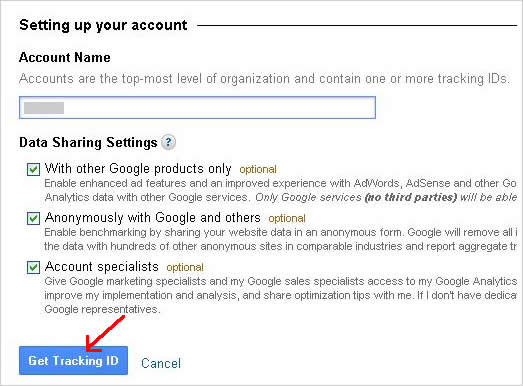 Cara Mendapatkan Tracking ID Google Analytics