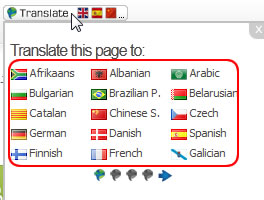 cara menambahkan widget translator ke website